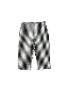 Venroy Capri Pants in Navy Cream Gingham